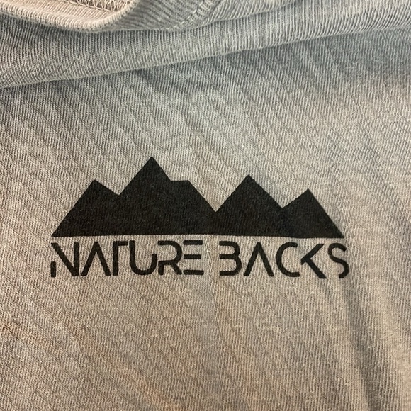 Men’s Nature Backs LS tee shirt. Gray XL. NWT. - Picture 6 of 6